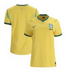 Women 0 Brazil National Team Blank 2026 Home Jersey 4 Women 0 Brazil National Team Blank 2026 Home Jersey 4