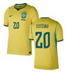 Women 20 Brazil National Team Estevao Willian 2026 Home Jersey 1 Women 20 Brazil National Team Estevao Willian 2026 Home Jersey 1