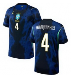 Women 4 Brazil National Team Marquinhos 2026 Home Jersey 2 Women 4 Brazil National Team Marquinhos 2026 Home Jersey 2