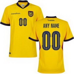 Women 00 Ecuador Custom Away Replica Jersey   1