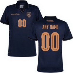 Women 00 Ecuador Custom Away Replica Jersey   2