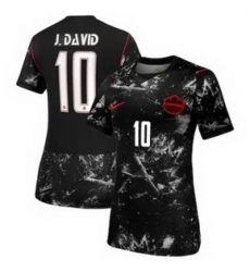 Women Women Canada Jonathan David 2026 Replica Away Black 5 Women Women Canada Jonathan David 2026 Replica Away Black 5