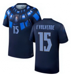Youth 15 Uruguay Federico Valverde Away Replica Jersey World 2 Youth 15 Uruguay Federico Valverde Away Replica Jersey World 2