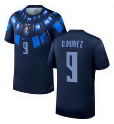 Youth 9 Uruguay Darwin Nunez Away Replica Jersey World 2 Youth 9 Uruguay Darwin Nunez Away Replica Jersey World 2