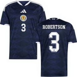 Men 3 Scotland Andrew Robertson 2026 Home Replica Jersey 1