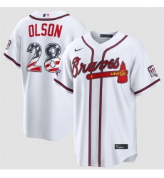 Men Atlanta Braves 28 Matt Olson White 2026 All Star Edition Stars Stripes Stadium Pick A Player Stitched Baseball Jersey Men Atlanta Braves 28 Matt Olson White 2026 All Star Edition Stars Stripes Stadium Pick A Player Stitched Baseball Jersey