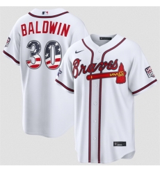 Men Atlanta Braves 30 Drake Baldwin White 2026 All Star Edition Stars Stripes Stadium Pick A Player Stitched Baseball Jersey Men Atlanta Braves 30 Drake Baldwin White 2026 All Star Edition Stars Stripes Stadium Pick A Player Stitched Baseball Jersey