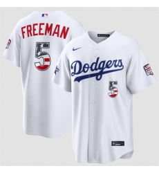 Men Los Angeles Dodgers 5 Freddie Freeman White 2026 All Star Edition Stars Stripes Stadium Pick A Player Stitched Baseball Jersey Men Los Angeles Dodgers 5 Freddie Freeman White 2026 All Star Edition Stars Stripes Stadium Pick A Player Stitched Baseball Jersey