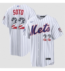Men New York Mets 22 Juan Soto White 2026 All Star Edition Stars Stripes Stadium Pick A Player Stitched Baseball Jersey Men New York Mets 22 Juan Soto White 2026 All Star Edition Stars Stripes Stadium Pick A Player Stitched Baseball Jersey