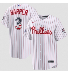 Men Philadelphia Phillies 3 Bryce Harper White 2026 All Star Edition Stars Stripes Stadium Pick A Player Stitched Baseball Jersey Men Philadelphia Phillies 3 Bryce Harper White 2026 All Star Edition Stars Stripes Stadium Pick A Player Stitched Baseball Jersey