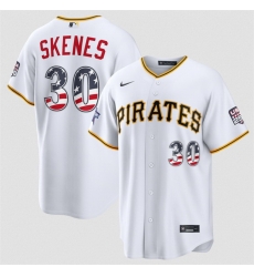 Men Pittsburgh Pirates 30 Paul Skenes White 2026 All Star Edition Stars Stripes Stadium Pick A Player Stitched Baseball Jersey Men Pittsburgh Pirates 30 Paul Skenes White 2026 All Star Edition Stars Stripes Stadium Pick A Player Stitched Baseball Jersey