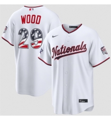 Men Washington Nationals 29 James Wood White 2026 All Star Edition Stars Stripes Stadium Pick A Player Stitched Baseball Jersey Men Washington Nationals 29 James Wood White 2026 All Star Edition Stars Stripes Stadium Pick A Player Stitched Baseball Jersey